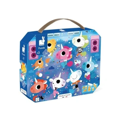 Abbildung von PUZZLE CONCERT ROCK LICORNES 24 PCS