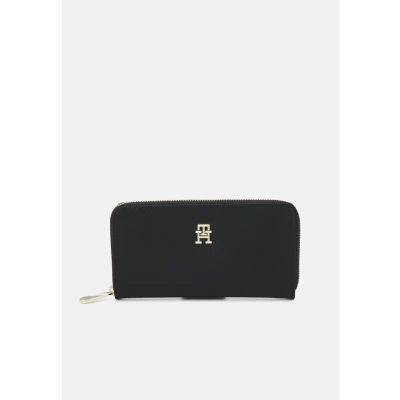 Abbildung von Tommy Hilfiger Poppy Large Geldbörse, Damen, Größe: One Size, Black