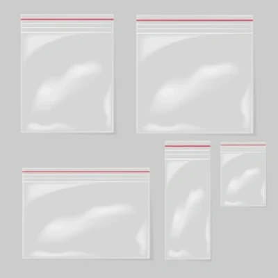 Abbildung von Kleine Ziplock Beutel Set (100 Stk, 10x10 cm) Lebensmittelechte LDPE Folienbeutel Ideal für Schmuck, Handwerk, Haushalt Hygienische, stabile Gefrierbeutel