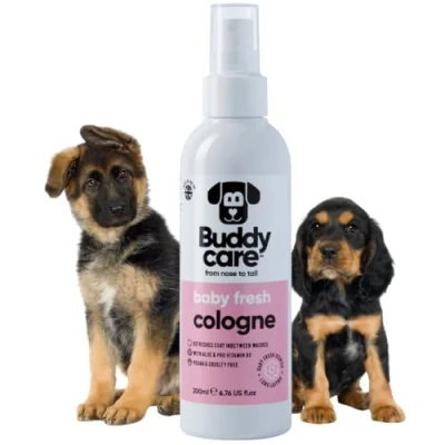 Abbildung von Buddycare Hund Cologne Babyfrisch Zart und pudrig duftendes Hunde Erfrischt zwischen den Hundewäschen (200 ml, 1 Stück)