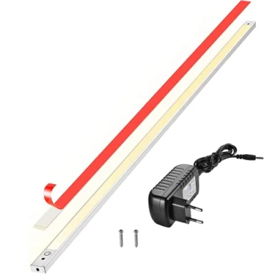 Abbildung von phonar Led Unterbauleuchte Küche 90cm Küchenunterbauleuchte in warmweiss I Einfache Montage Inklusive Zubehör 3000K Warmweiß