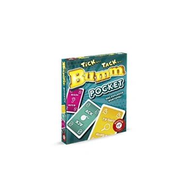 Abbildung von Piatnik 6671 Tick Tack Bumm Pocket rasante Kartenspiel zum explosiven Ab 12 Jahren Für Zuhause und Unterwegs, Mehrfarbig