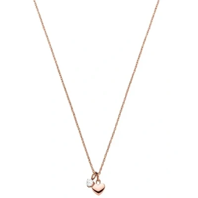 Abbildung von Purelei® Brave Kette Damen (Roségold) Halskette aus langlebigem Edelstahl Wasserfeste mit Anhänger 50 55 cm Länge verstellbar für deinen individuellen Look