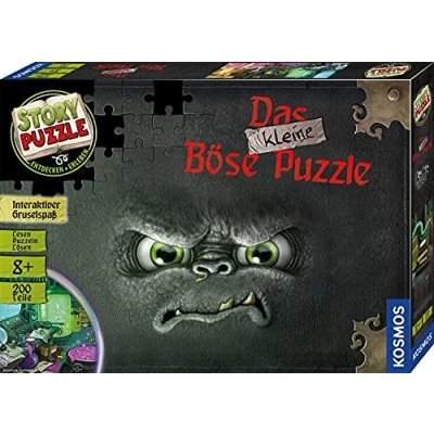 Abbildung von KOSMOS 680794 Story Puzzle: Das kleine Böse Puzzle, 200 Teile, interaktives Puzzle Abenteuer mit Grusel Spaß, Lesen Puzzeln Rätsel lösen, für Kinder ab 8 Jahre