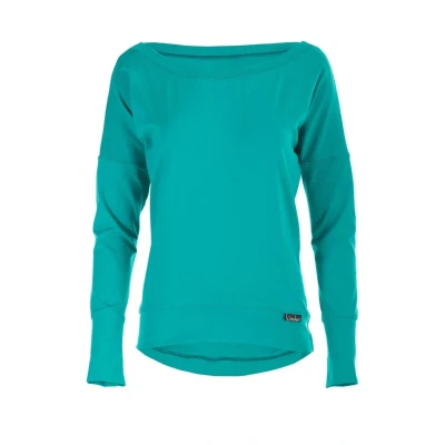 Abbildung von Winshape Longsleeve Sweatshirt, Damen, Größe: Medium, Ocean green