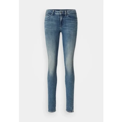 Abbildung von G Star Midge ZIP MID Skinny Jeans Fit, Damen, Größe: 23x28, Lt vintage aged destroy