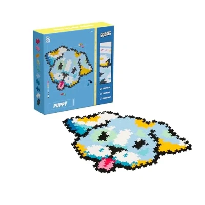 Abbildung von Plus 3957 Geniales Konstruktionsspielzeug, Puzzle Welpe, Kreativ Bausteine, Bausteinset für Kinder, 500 Teile, Wepe