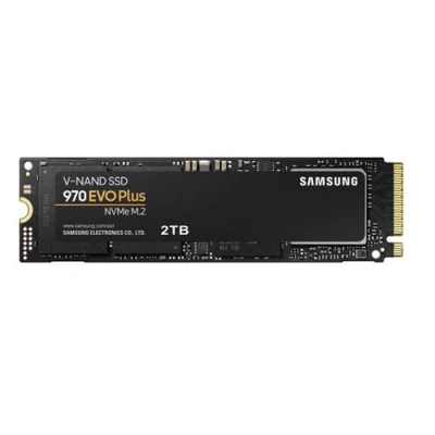 Abbildung von Samsung 970 EVO Plus NVMe M.2 SSD, 2 TB, PCIe 3.0, 3.500 MB/s Lesen, 3.300 Schreiben, Interne SSD für Gaming und Grafikbearbeitung, MZ V7S2T0BW