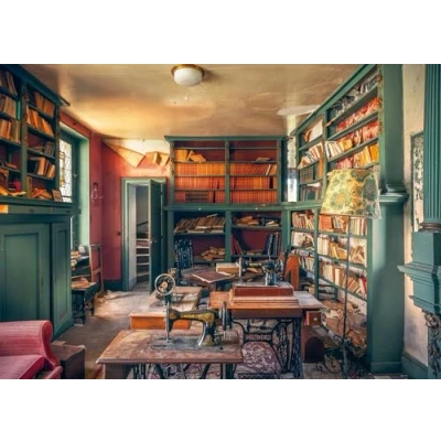 Abbildung von Ravensburger Puzzle Singer Library Lost Places 1000 Teile für Erwachsene und Kinder ab 14 Jahren