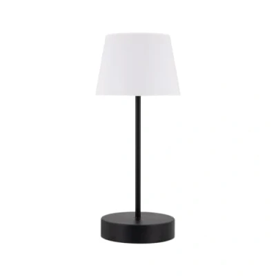 Abbildung von REMEMBER Oscar Pure, dimmbare LED Tischleuchte mit Akku, Indoor &amp; Outdoor, Höhe 33,5 cm, USB Lampe Touch Dimmer, 80h Leuchtdauer LT01