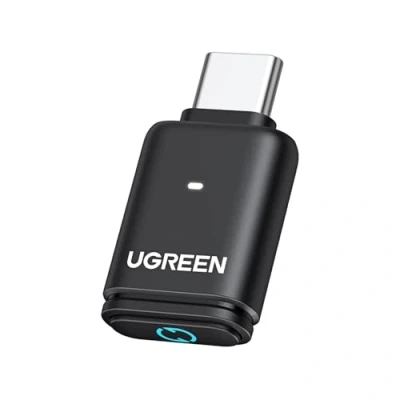 Abbildung von UGREEN USB C aptX 5.3 Bluetooth Audio für PS5/PS5 Pro/Switch Dongle Freisprechanruf Adapter PC,Laptop Stick Windows/macOS, Plug und Play (nur Audio)