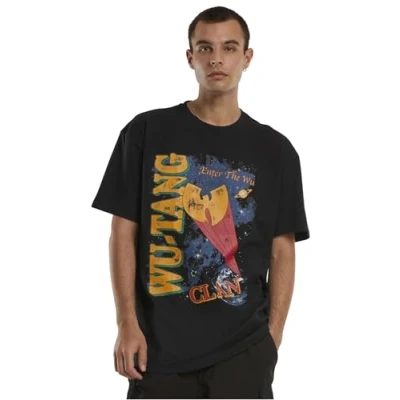 Abbildung von Mister Tee Oversize Tshirt print, Herren, Größe: Large, Black