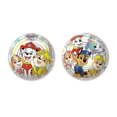 Abbildung von Happy People Paw Patrol Ball aus Kunststoff mit wunderschönem Motiv der Serie Patrol, Maße: 23 cm, 75111