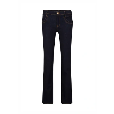 Abbildung von TOM Tailor Alexa Jeans Straight Leg, Damen, Größe: 28x34, Rinsed blue denim