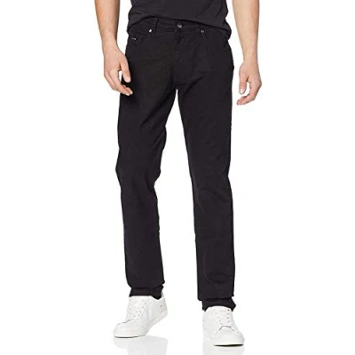 Abbildung von bugatti Herren 3020 76101 Loose Fit Jeans, Schwarz (Black 290), 34W / 30L EU