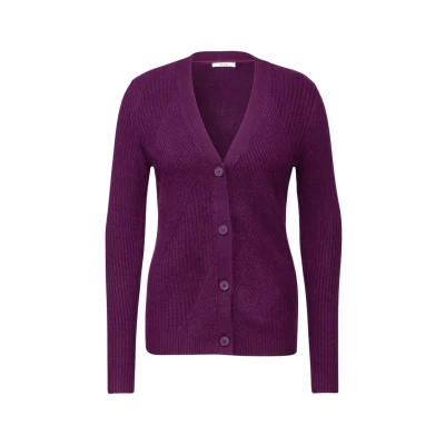 Abbildung von Cecil Leichter Sweatjacke, Damen, Größe: XL, Lila