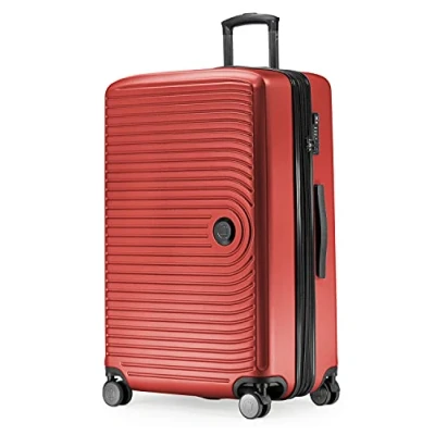 Abbildung von HAUPTSTADTKOFFER Mitte Großer Hartschalenkoffer, TSA, 4 Rollen, Check In Gepäck mit 8 cm Volumenerweiterung, 77cm, 130 Liter, Rot