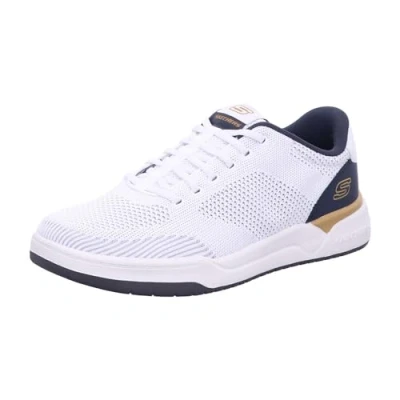 Abbildung von Skechers Herren Corliss Dorset Sneaker, White, 41 EU