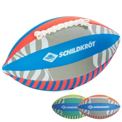 Abbildung von Schildkröt Neopren American Football, Größe 6, 26,5 x 15 cm, farblich sortiert, griffige textile Oberfläche, salzwasserfest, ideal für Strand &amp; Garten, 970345