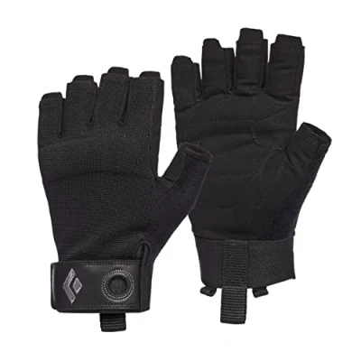 Abbildung von Black Diamond Unisex Crag Half Finger Gloves Kletter Handschuhe, Klettersteig, M