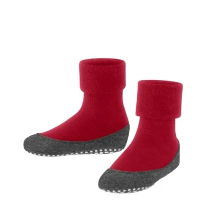 Abbildung von FALKE Unisex Kinder Stoppersocken Cosyshoe K HP Wolle rutschhemmende Noppen 1 Paar, Pink (Red Pepper 8074), 33 34