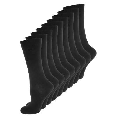 Abbildung von camano 9 PACK Unisex Socken, Größe: 47 49, Black