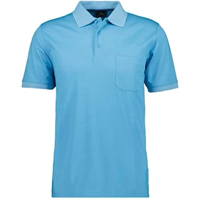 Abbildung von Ragman Poloshirt, Herren, Größe: 38, Blau