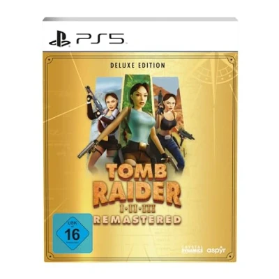 Abbildung von Tomb Raider 1 3 Remastered Starring Lara Croft Deluxe Edition PS5