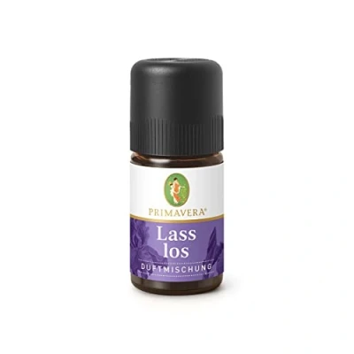 Abbildung von PRIMAVERA Lass los Duftmischung 5 ml Lavendel, Iris und Ho Blätter Aromaöl, Duftöl, ätherisches Öl Aromatherapie beruhigend, bestärkend vegan
