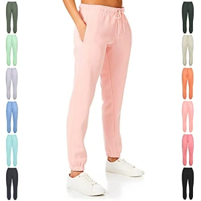 Abbildung von Light &amp; Shade Damen Soft Touch Loungewear Jogginghose Jogger, Rose, M