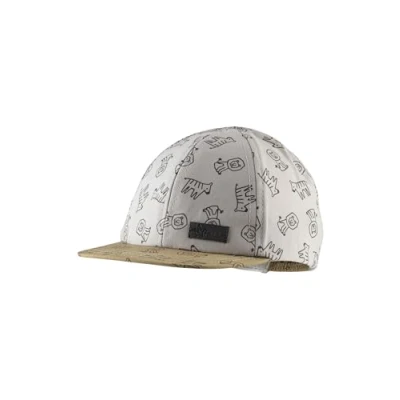Abbildung von Sterntaler Basecap Safari Jungen Baseball Cap aus Baumwollstoff mit Allover Druck Sommer Cappy elastisch Gummizug Sportive Baby und Kinder Schirmkappe, lichtgrau, Größe 45