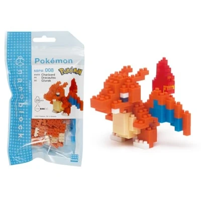 Abbildung von nanoblock NBPM008 Pokemon Charizard, Colourful