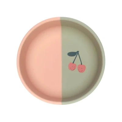 Abbildung von LÄSSIG Baby Silikon Kinderschüssel/Silicone Bowl Happy Fruits Cherry