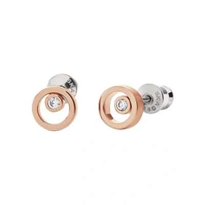 Abbildung von Skagen ELIN Ohrringe Rose goldcoloured, Damen, Größe: One Size, gold coloured