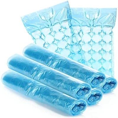 Abbildung von com four® 50X Eiswürfelbeutel für bis zu 1200 Eiswürfel Eiswürfeltüten, Eiswürfelfolie, Eiskugelbeutel Ice Cubes, Eiskugeln Kaltgetränke, Erfrischungsgetränke, Cocktails (50 Stück)