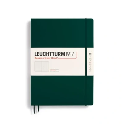 Abbildung von LEUCHTTURM1917 370264 Notizbuch Master Classic (A4+) Hardcover, 233 nummerierte Seiten, Forest Green, dotted