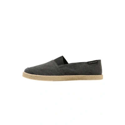 Abbildung von Quiksilver Espadrille, Herren, Größe: 39, Solid black Textil