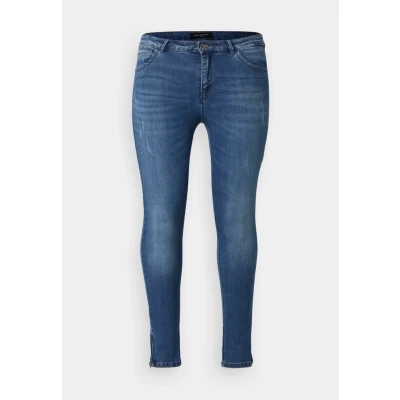 Abbildung von ONLY Carmakoma Carkarla Jeans Skinny Fit, Damen, Größe: 54, Medium blue denim