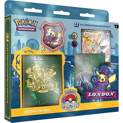 Abbildung von Pokémon Sammelkartenspiel: Weltmeisterschaftsdeck 2022: Ondřej Škubal