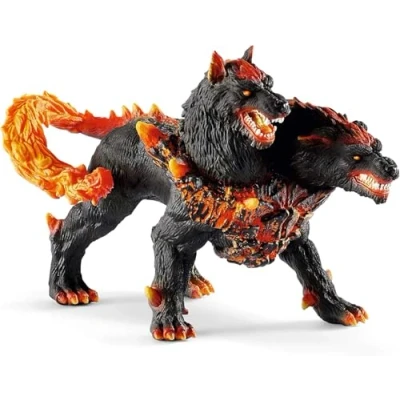 Abbildung von schleich ELDRADOR CREATURES Höllenhund 42451 Monster Spielfigur detailgetreue Actionfigur tolles Geschenk für Mädchen und Jungen Spielzeug ab 7 Jahren 14 x 10 cm