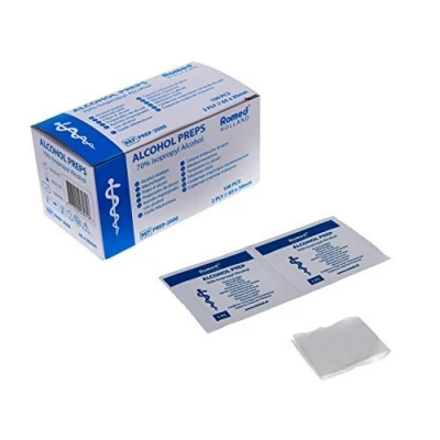 Abbildung von Romed Alkoholtupfer Alkoholpads, 100 Stück, PREP 2000