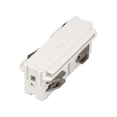 Abbildung von SLV EUTRAC Längsverbinder, elektrisch, verkehrsweiss, Weiß