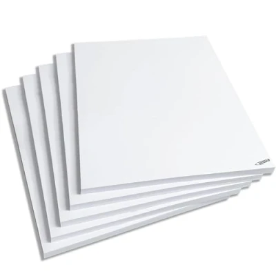 Abbildung von Notizblock A5 blanko I Spar Set 5 Blöcke DIN A 50 Blatt je Block abreißbar 80g/m² Papier weiß Schreibblock, Rechenblock, Malblock, Skizzenblock, Zeichenblock, Notizen