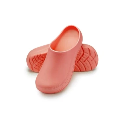 Abbildung von ESTRO Gartenschuhe Damen Clogs Geschlossen Gartenclogs Herren Unisex Gummischuhe Leicht Garten CC01 (38, Pfirsich)