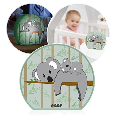 Abbildung von Reer MyBabyLight Koala Nachtlicht mit Koalamotiv Einschlaflicht für Baby und Kind