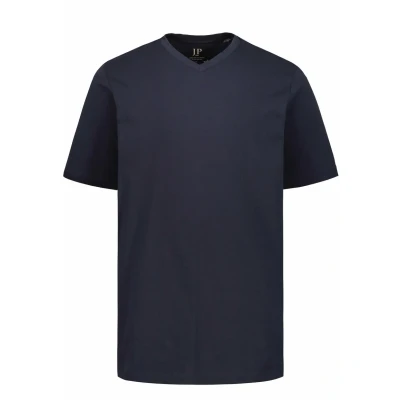 Abbildung von JP 1880 Herren große Größen Übergrößen Menswear L 8XL JP1880 T Shirt, Basic, V Ausschnitt, bis 8 XL dunkel Marine 702415750