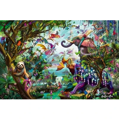 Abbildung von Ravensburger Puzzle 12000812 Die Drachen der Tropen 4000 Teile für Erwachsene und Kinder ab 14 Jahren, Fantasy