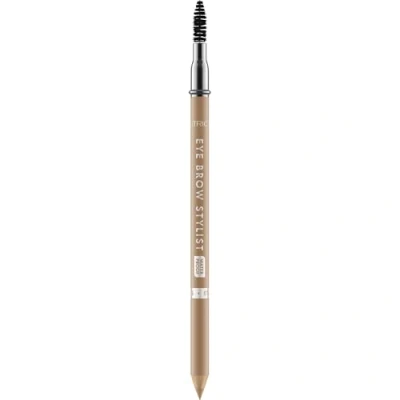 Abbildung von CATRICE Eye Brow Stylist, Pencil, Augenbrauenstift, Nr. 015 Ashy Drama, braun, langanhaltend, matt, Nanopartikel frei, entspricht unserem CLEAN BEAUTY Standard, 1.4 g