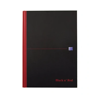 Abbildung von Black n&#039; Red Hardcover Buch A4