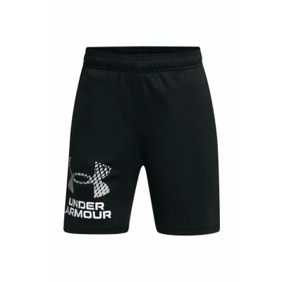 Abbildung von Under Armour TECH LOGO kurze Sporthose für Kinder, Größe: 158 170, Black (001)